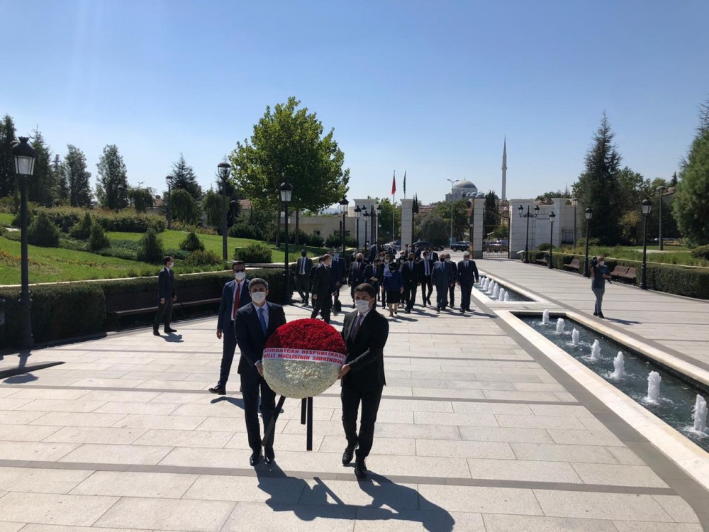Sahibə Qafarova Türkiyənin parlament sədri ilə görüşdü - FOTOLAR (YENİLƏNİB-1)