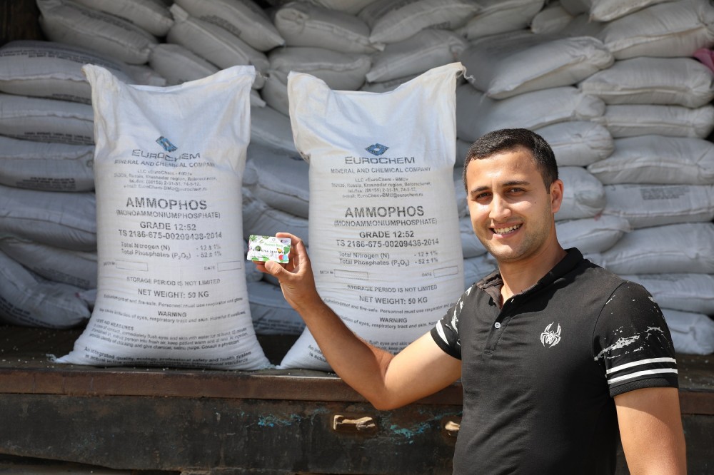 “Aqroservis” tərəfindən mineral gübrələrin səyyar satışına başlanılıb