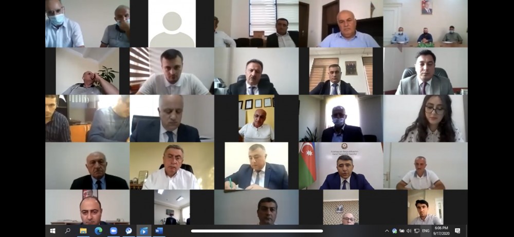 Nazir fındıq istehsalçıları və ixracatçıları ilə videokonfrans keçirdi - FOTO