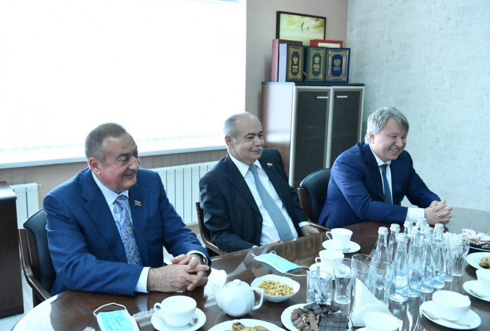 Sahibə Qafarova Rusiyaya səfər etdi - FOTOLAR