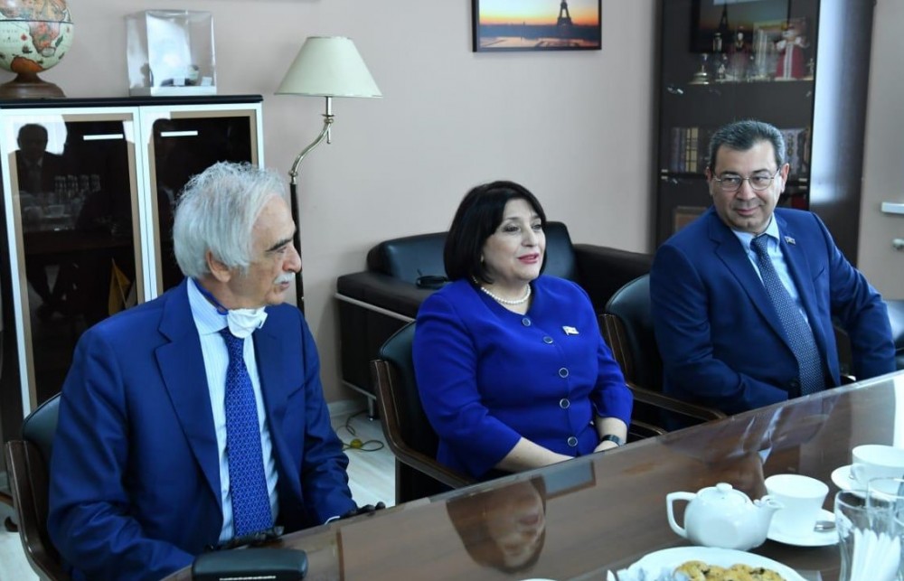 Sahibə Qafarova Rusiyaya səfər etdi - FOTOLAR
