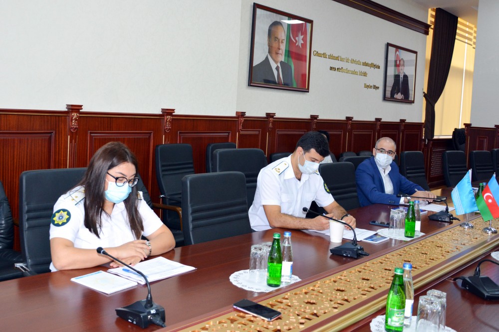 Koreya Gömrük İdarəsinin layihəsi ilə bağlı onlayn iclas keçirildi - FOTO