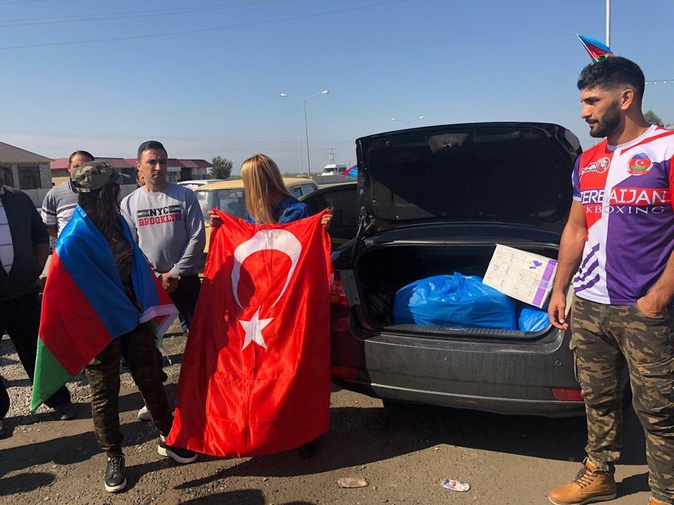 İdmançılarımız milli orduya belə dəstək oldular - FOTOLAR