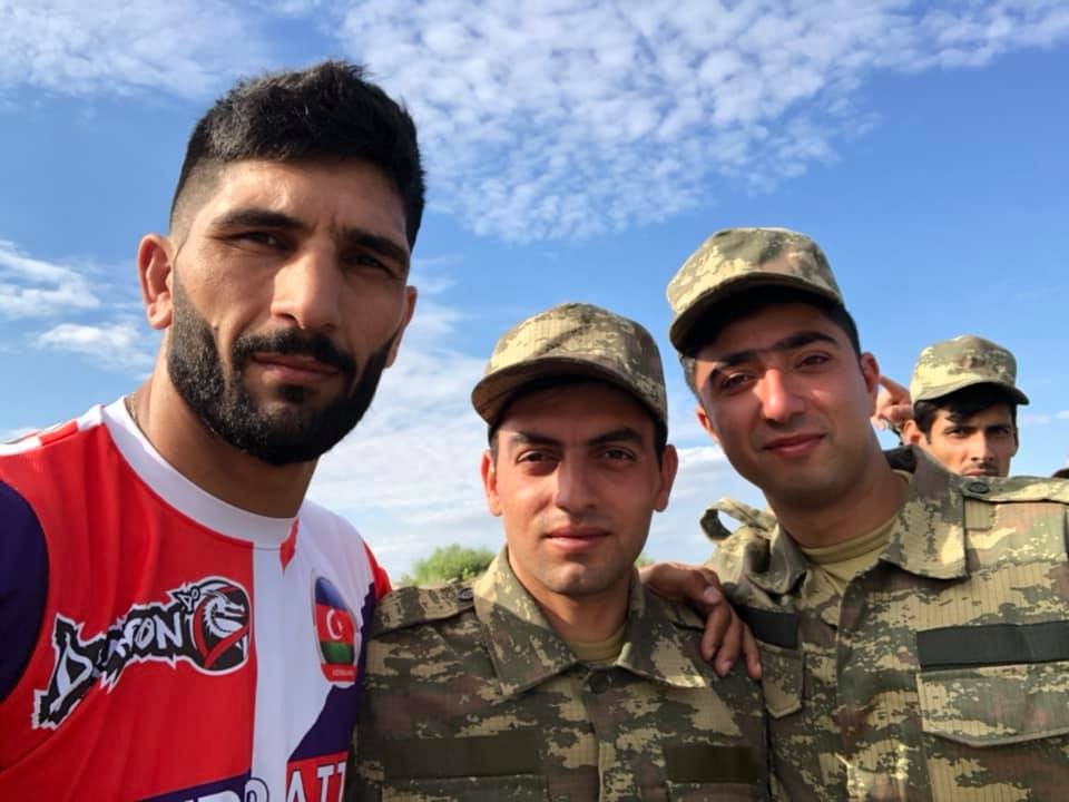 İdmançılarımız milli orduya belə dəstək oldular - FOTOLAR