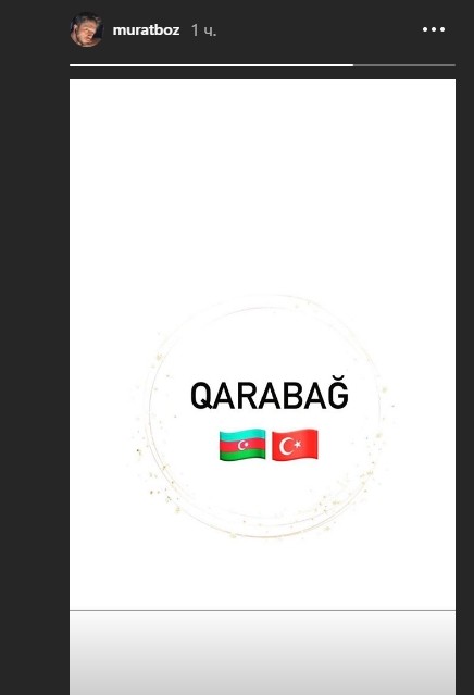 Murad Bozdan Qarabağ paylaşımı - FOTO