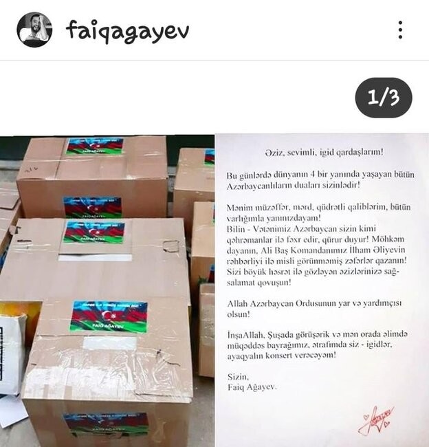 "Ayaqyalın konsert verəcəyəm!"- Faiq Ağayevdən məktub (FOTO)