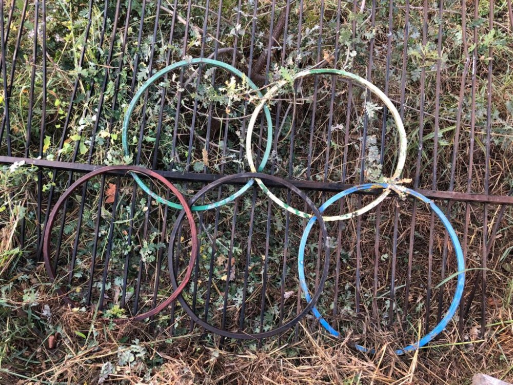 Ermənilər Bərdə Olimpiya İdman Kompleksini yararsız vəziyyətə saldı - FOTOLAR