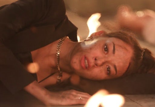 Bu serial yanğın səhnəsi ilə gündəm oldu - FOTO