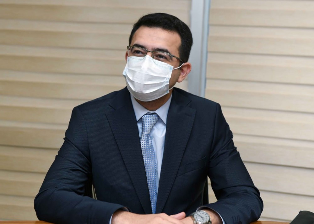 Taha Ayhan heyəti ilə birlikdə Azərbaycana səfər edib - FOTOLAR