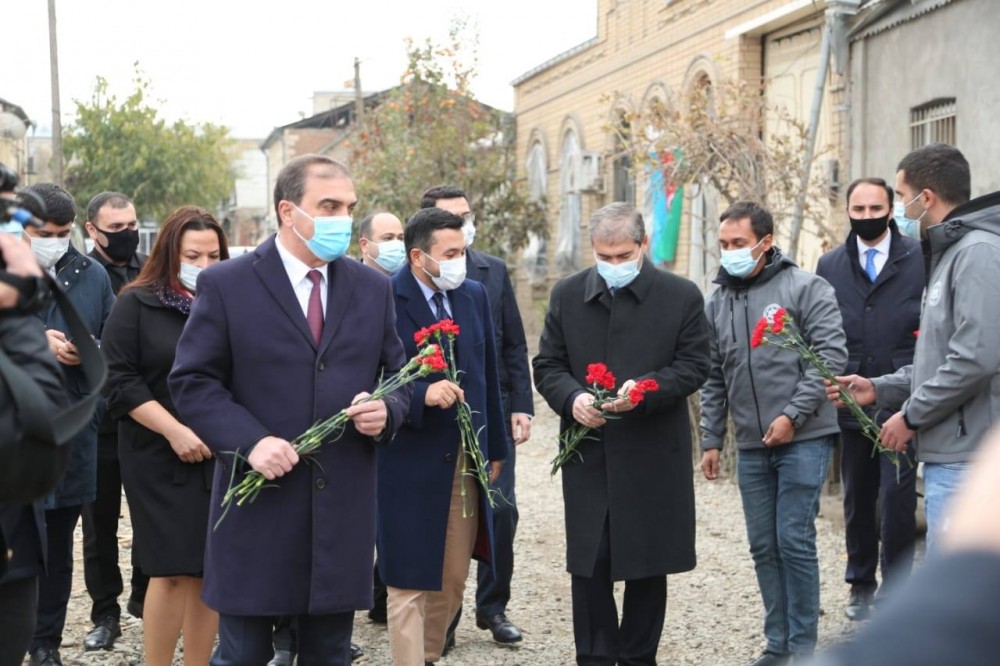 Taha Ayhan heyəti ilə birlikdə Azərbaycana səfər edib - FOTOLAR