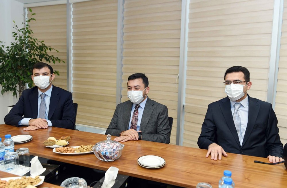 Taha Ayhan heyəti ilə birlikdə Azərbaycana səfər edib - FOTOLAR