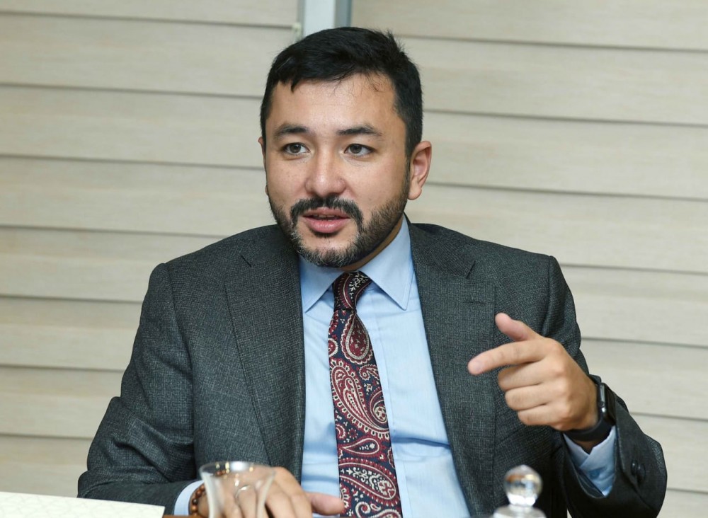 Taha Ayhan heyəti ilə birlikdə Azərbaycana səfər edib - FOTOLAR