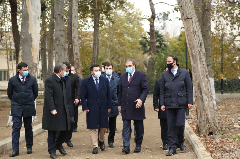 Taha Ayhan heyəti ilə birlikdə Azərbaycana səfər edib - FOTOLAR