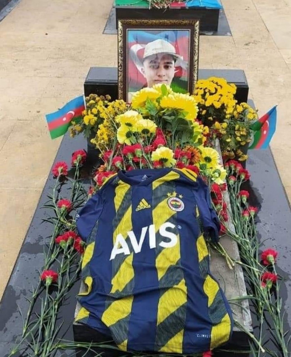 "Fənərbağça" şəhidimizlə bağlı başsağlığı verdi - FOTOLAR