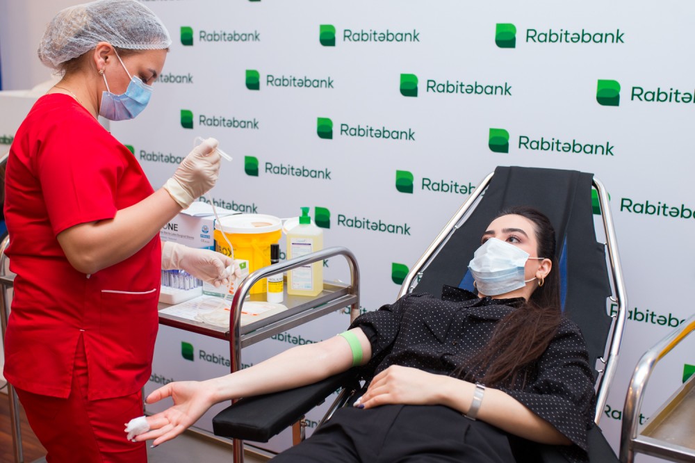 Rabitəbank əməkdaşları qanvermə aksiyasında iştirak etdilər 