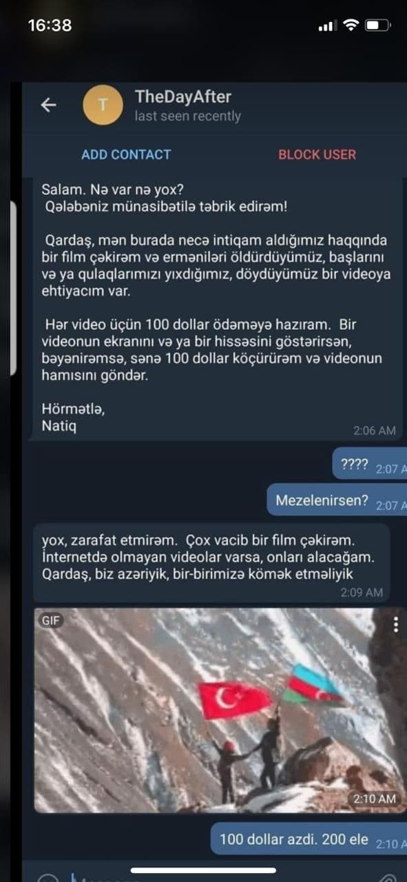Düşmən əks-təbliğat üçün məlumat əldə etməyə çalışır - XƏBƏRDARLIQ