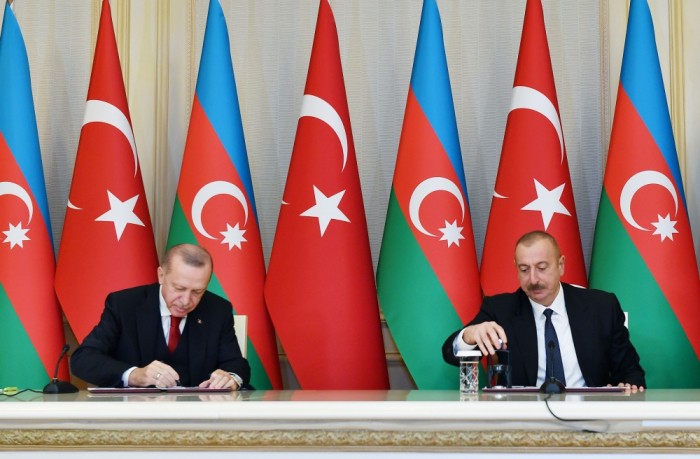 Azərbaycan-Türkiyə sənədləri imzalanıb - YENİLƏNİB (FOTO)