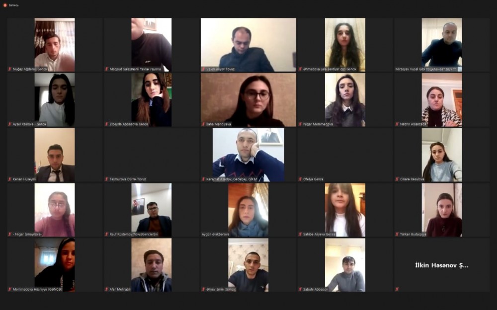Azərbaycan Gənclərinin IX Forumu Gəncə-Qazax zonasında toplantısı keçirildi - FOTO