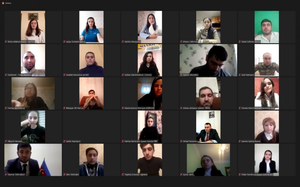 Azərbaycan Gənclərinin IX Forumu Gəncə-Qazax zonasında toplantısı keçirildi - FOTO