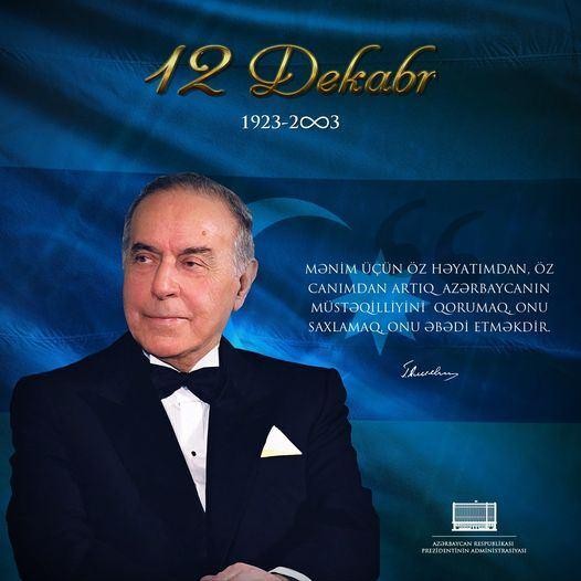 İlham Əliyevdən ümummilli liderin anım günü ilə bağlı PAYLAŞIM-FOTO