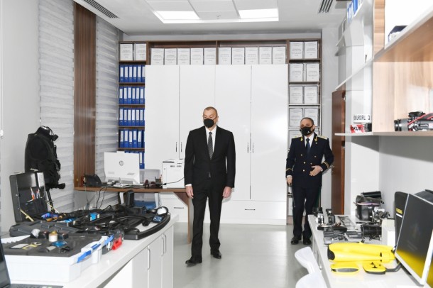 Prezident Baş Prokurorluğun yeni inzibati bina kompleksinin açılışında - FOTOLAR (YENİLƏNİB)