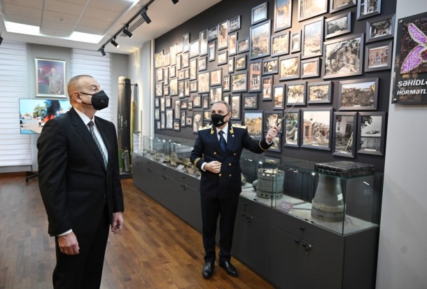 Prezident Baş Prokurorluğun yeni inzibati bina kompleksinin açılışında - FOTOLAR (YENİLƏNİB)