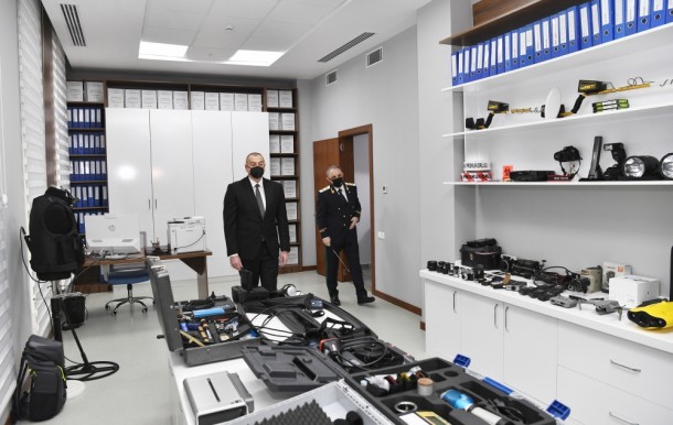 Prezident Baş Prokurorluğun yeni inzibati bina kompleksinin açılışında - FOTOLAR (YENİLƏNİB)