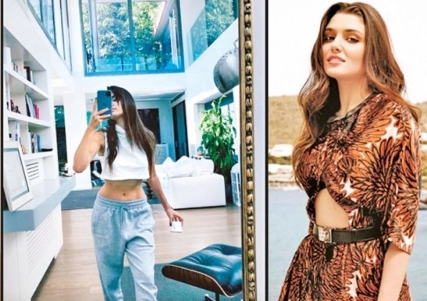 Aktrisa 10 milyonluq şüşə evini gizli saxlayır - FOTOLAR