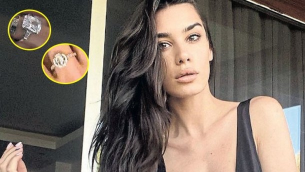 Müğənni həyat yoldaşına 220 minlik üzük aldı - FOTO