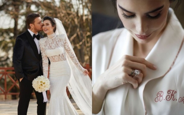 Müğənni həyat yoldaşına 220 minlik üzük aldı - FOTO