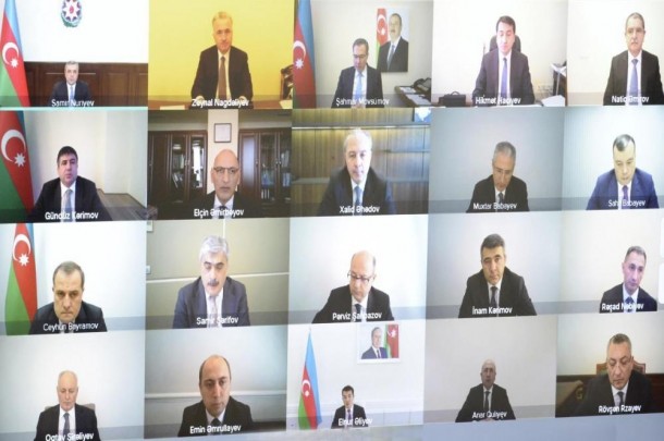 Samir Nuriyev Qarabağla bağlı iclas keçirdi - FOTO