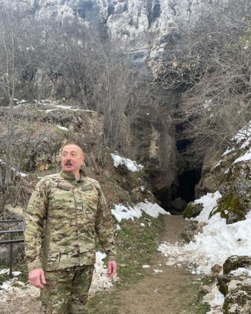Prezidentlə xanımı Füzuli və Xocavəndə səfər etdi - FOTOLAR