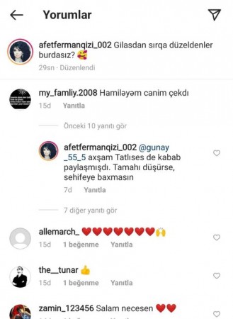 Afət Fərmanqızı hamilə izləyicisini "ələ saldı" - FOTO