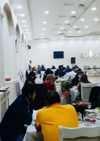 Bakıda toy keçirilən restoran aşkarlandı - VİDEO