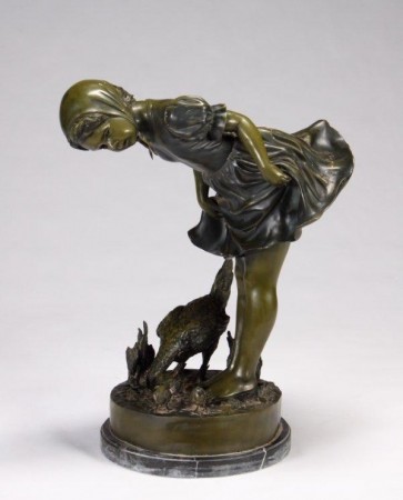 Maykl Ceksonun evindəki bu heykəllər 4 milyona satılır - FOTOLAR