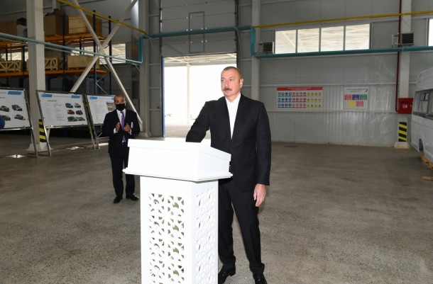 Prezident Hacıqabulda açılışlar edir - YENİLƏNİB-4