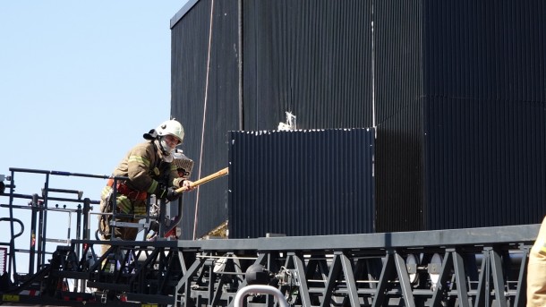Nusrətin restoranı yandı - FOTOLAR