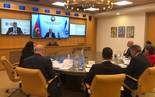 Azərbaycan-İsrail Hökumətlərarası Komissiyanın iclası keçirildi - FOTO