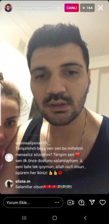 Təranə Səmədova canlı yayımda bu oğlanla evli olduğunu AÇIQLADI - FOTO