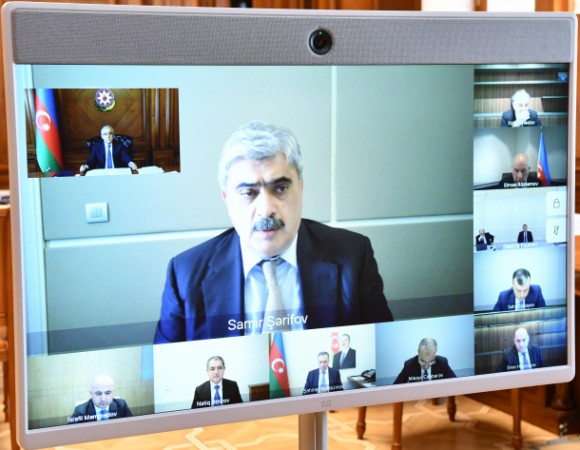 Əli Əsədov iclaslar keçirdi - FOTO