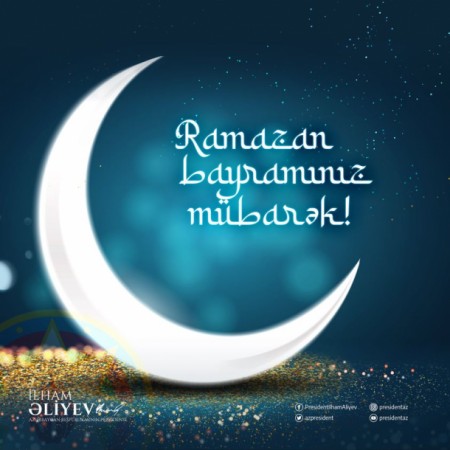 Prezidentdən Ramazan bayramı paylaşımı - FOTO