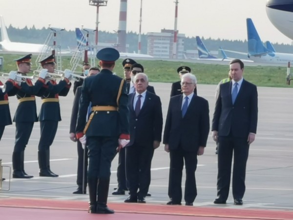 Əli Əsədovun Rusiyaya rəsmi səfəri başladı - FOTO