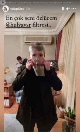 Həmkarı Hülya Avşarı belə təqlid etdi - FOTOLAR