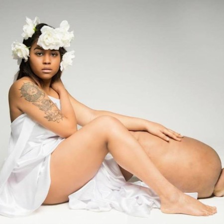 23 yaşlı model hər kəsin təəccübünə səbəb oldu - FOTOLAR