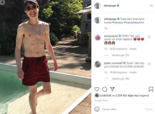 Cinsiyyətini dəyişdirən aktrisa son fotosunu paylaşdı