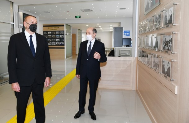 Prezident Suraxanı Rayon Məhkəməsinin yeni binasının açılışında - FOTOLAR (YENİLƏNİB)