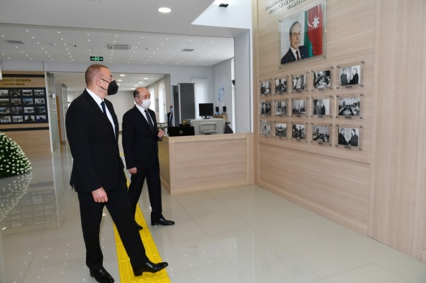 Prezident Suraxanı Rayon Məhkəməsinin yeni binasının açılışında - FOTOLAR (YENİLƏNİB)