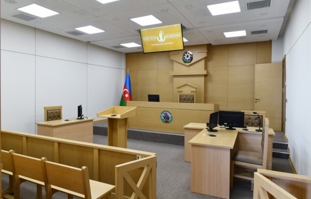 Prezident Suraxanı Rayon Məhkəməsinin yeni binasının açılışında - FOTOLAR (YENİLƏNİB)