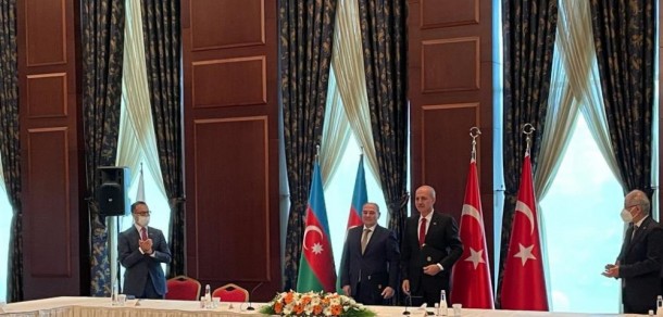 YAP və AKP əməkdaşlığa dair protokol imzaladı - FOTO