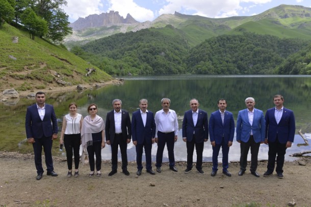 Türkiyə Ali Məhkəməsinin Baş prokuroru Göygöl Milli Parkında oldu - FOTOLAR